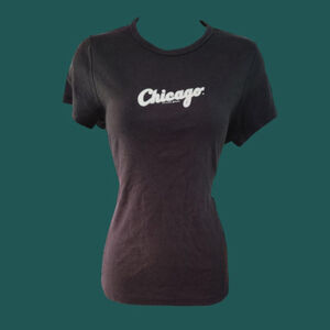 Vintage 2008 Lady slugger black and white Chicago Cubs Thome 25 tee
